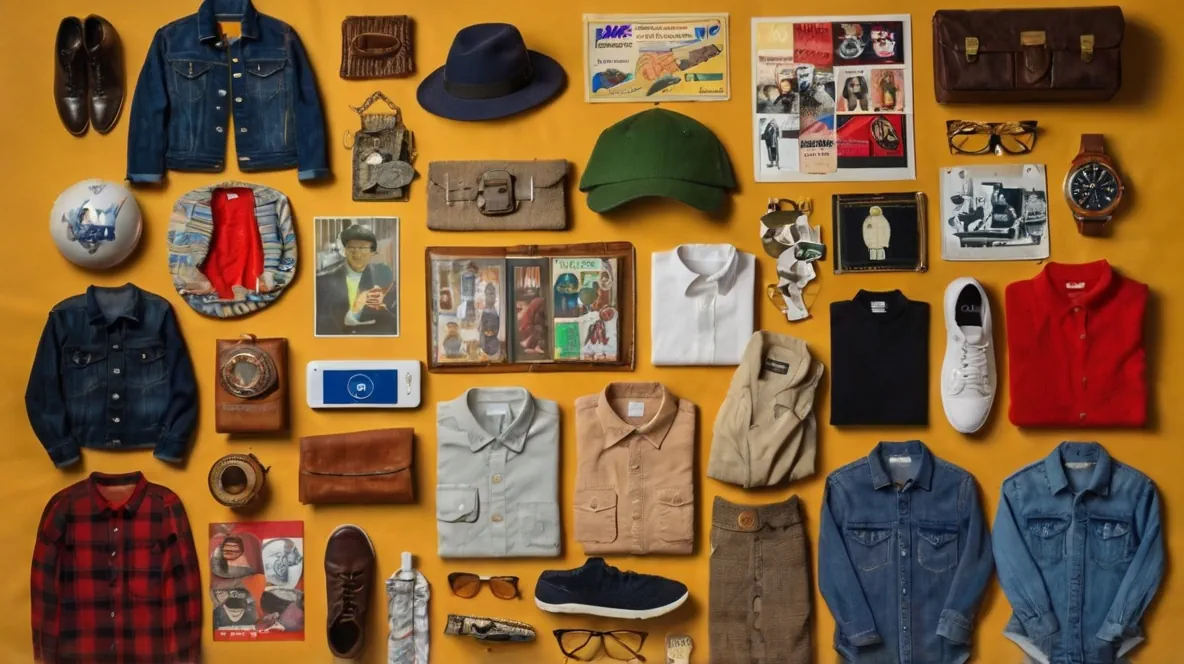Collage showcasing hot selling items on eBay