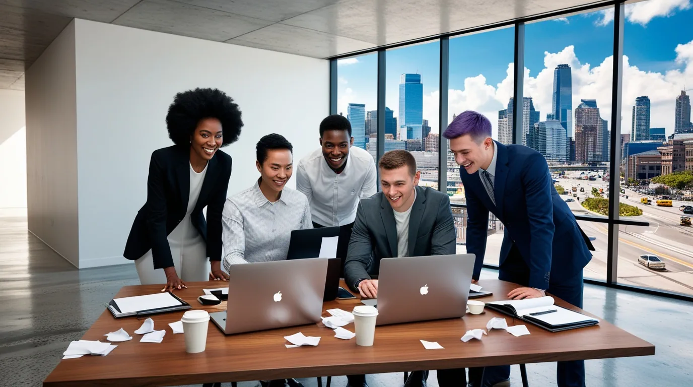 MBA students preparing for the gig economy and remote work.